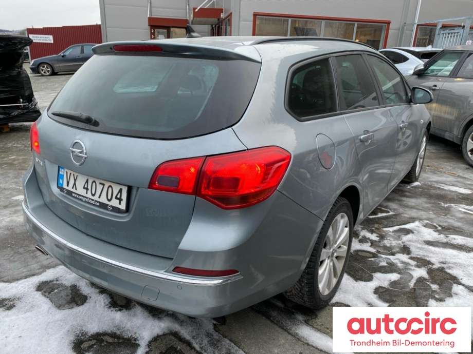 Opel Astra J 2010-2015 , Motorkode: A14NEL, Girkassekode: MZ4