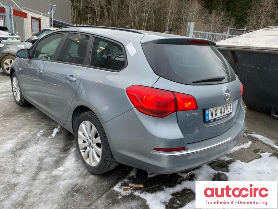 Opel Astra J 2010-2015 , Motorkode: A14NEL, Girkassekode: MZ4