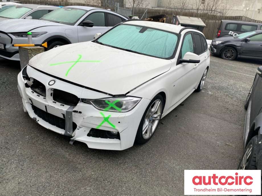 BMW 3-Serie 2012-2018 (F30/F31/F34) (F30/F31/F34), Motorkode: N47D20C, Girkassekode: GA8HP45Z