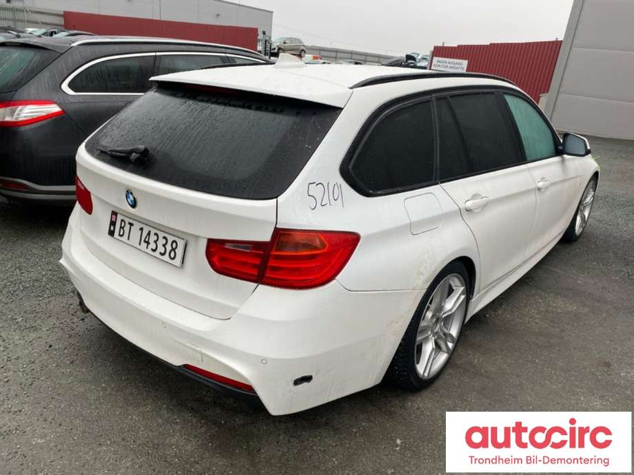 BMW 3-Serie 2012-2018 (F30/F31/F34) (F30/F31/F34), Motorkode: N47D20C, Girkassekode: GA8HP45Z