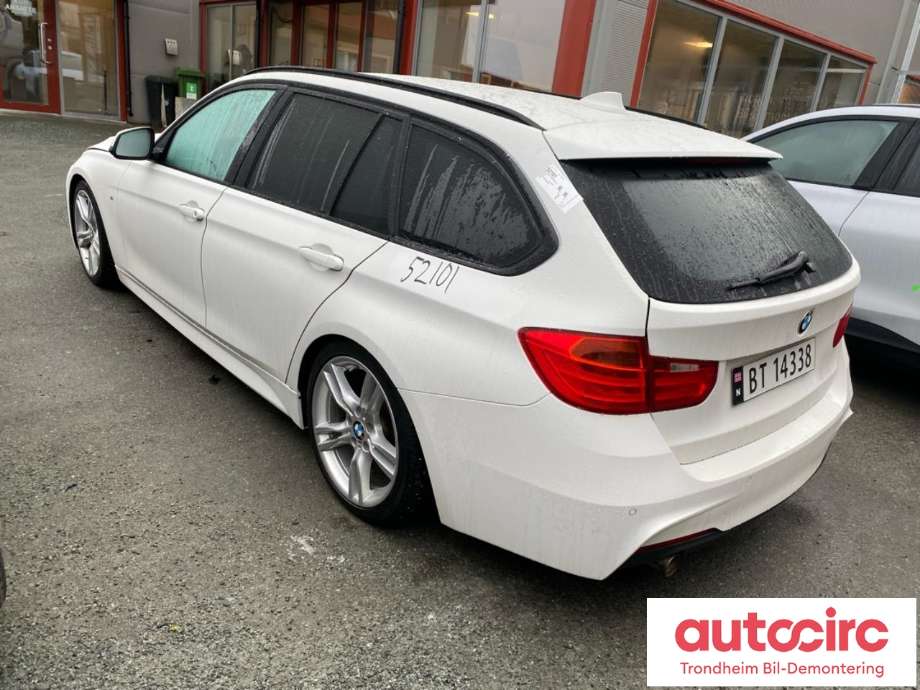 BMW 3-Serie 2012-2018 (F30/F31/F34) (F30/F31/F34), Motorkode: N47D20C, Girkassekode: GA8HP45Z