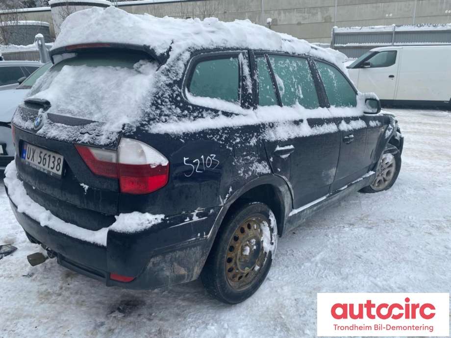 BMW X3 2007-2010 (Fase 2) (E83) (E83), Motorkode: N47D20A, Girkassekode: 24 00 7 570 231