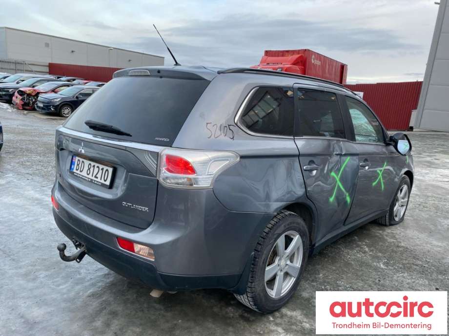 Mitsubishi Outlander 2012-2015 (Type III, Fase 1) , Motorkode: 4N14, Girkassekode: 2700A330