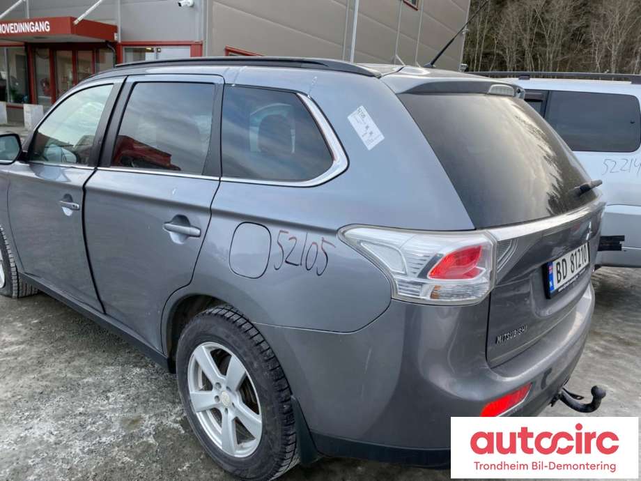 Mitsubishi Outlander 2012-2015 (Type III, Fase 1) , Motorkode: 4N14, Girkassekode: 2700A330