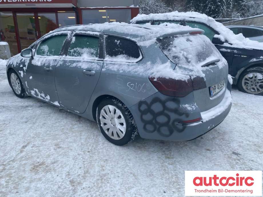 Opel Astra J 2010-2015 , Motorkode: A17DTE, Girkassekode: MF3