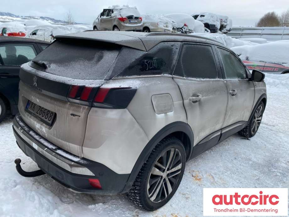 Peugeot 3008 2016-->> (Type II) , Motorkode: AHW, Girkassekode: 9806533180