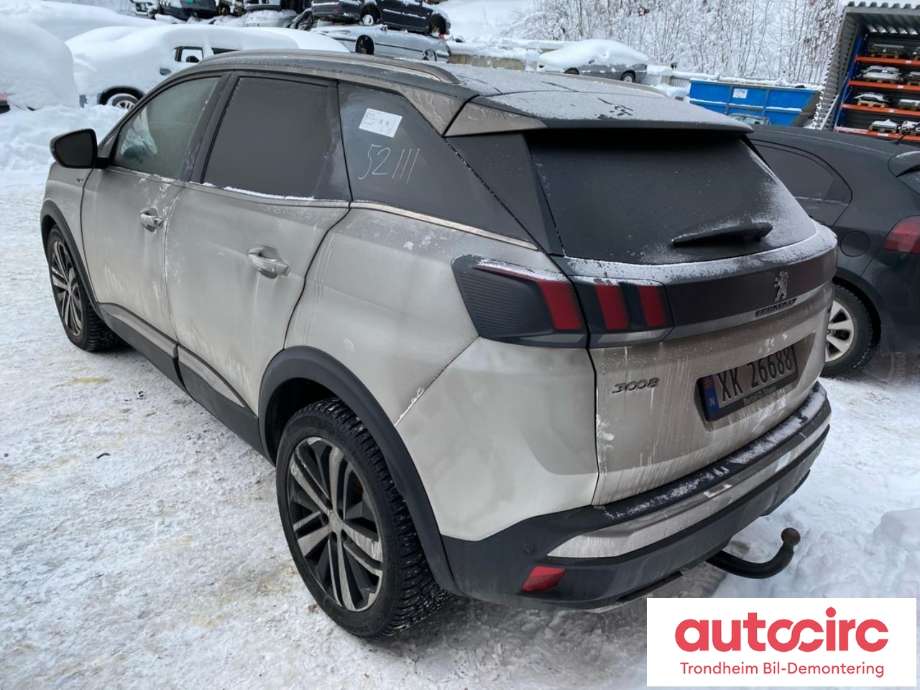 Peugeot 3008 2016-->> (Type II) , Motorkode: AHW, Girkassekode: 9806533180