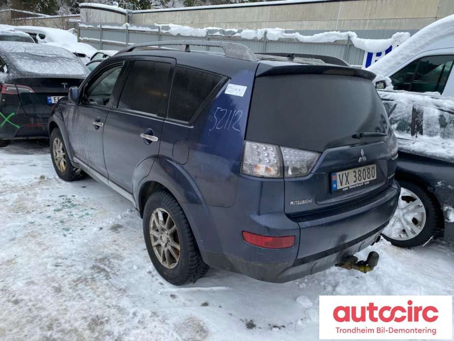 Mitsubishi Outlander 2007-2010 (Type II, Fase 1) , Motorkode: BSY, Girkassekode: 2500A092
