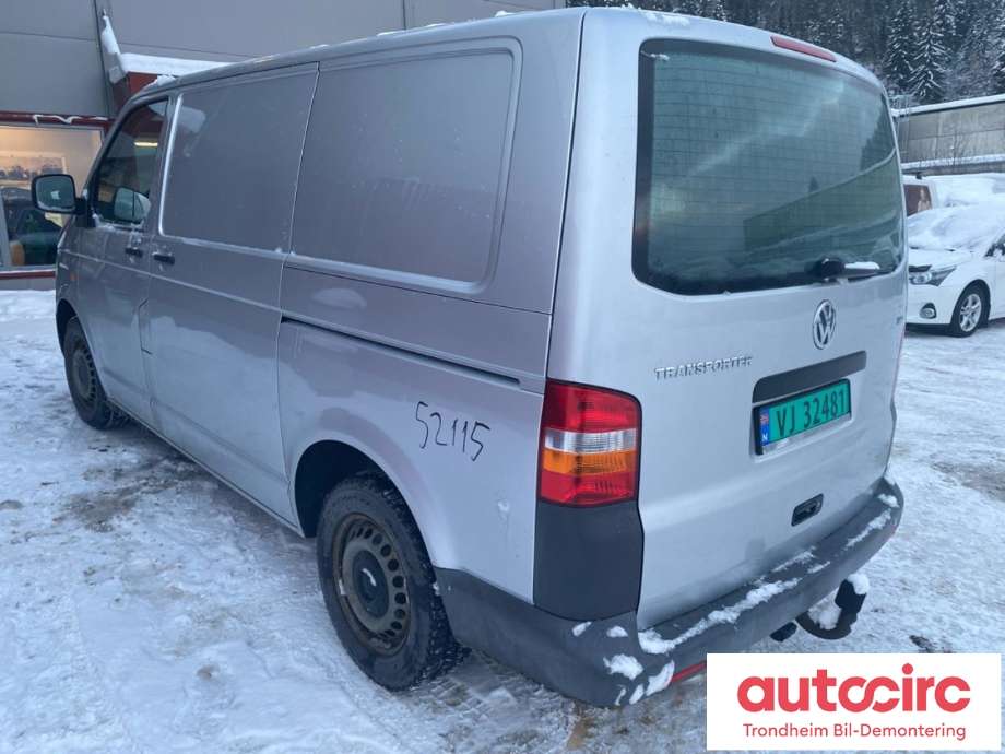 VW Transporter / Caravelle 2003-2009 (Fase 1) (T5) (T5), Motorkode: AXB, Girkassekode: GTV