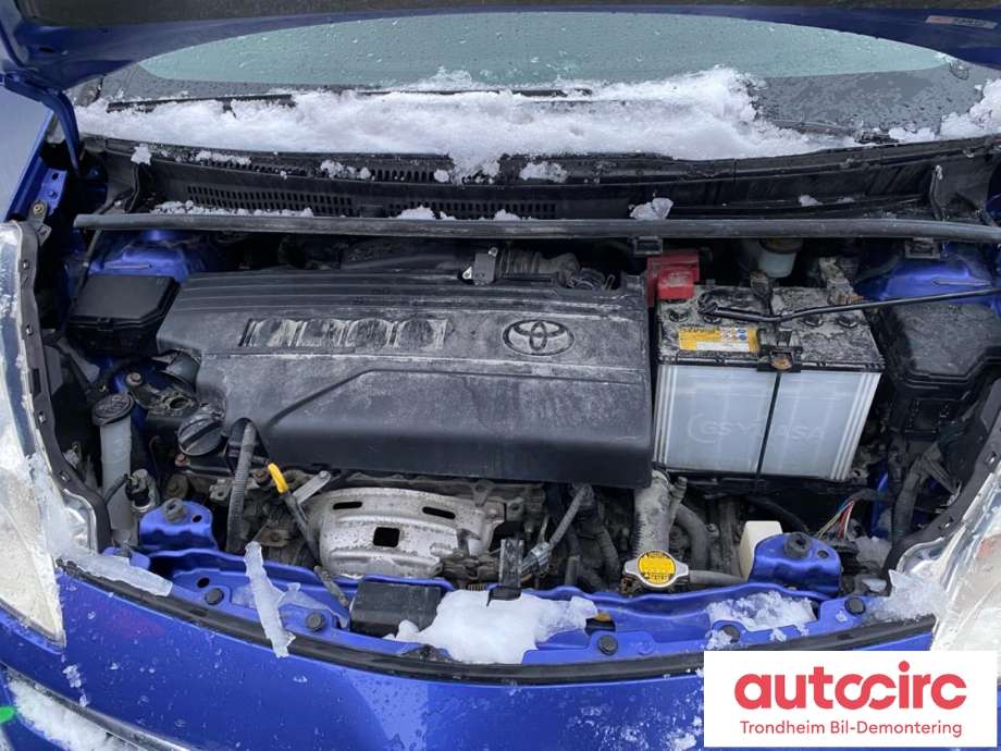 Toyota Verso-S 2011-2015 (COMBI) (COMBI), Motorkode: 1NR-FE, Girkassekode: 3040052230