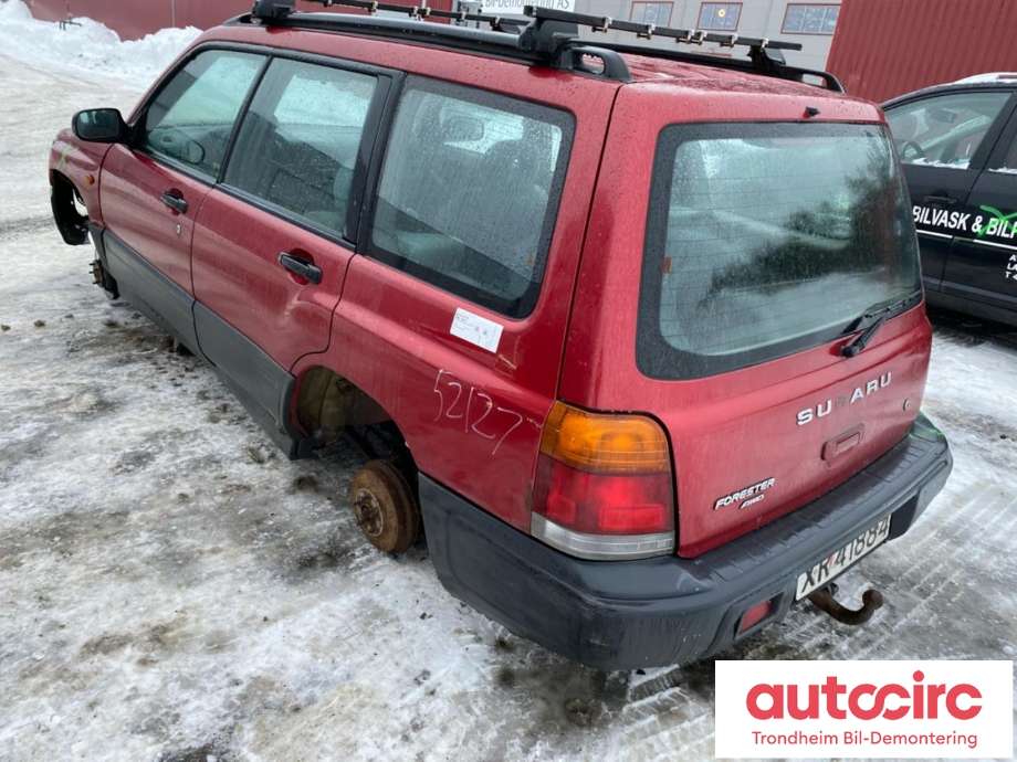 Subaru Forester 1997-2002 (Type I) , Motorkode: EJ202, Girkassekode: MANUELL 5 TRINNS