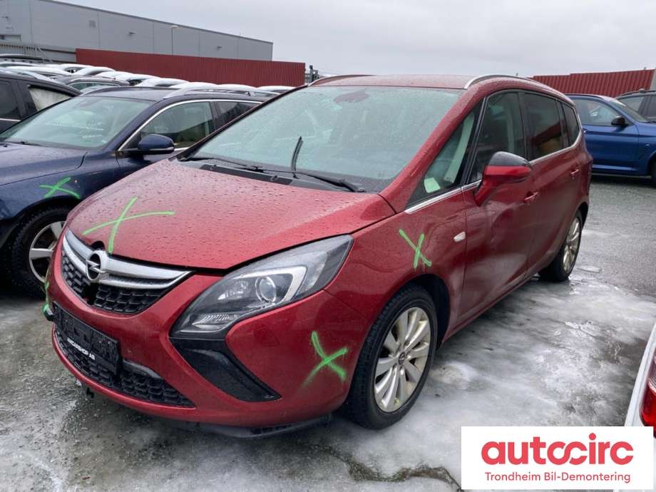 Opel Zafira Tourer 2012-2018 , Motorkode: B16DTH, Girkassekode: MYJ