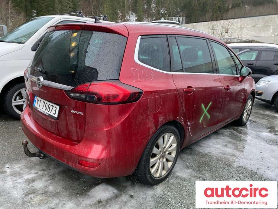 Opel Zafira Tourer 2012-2018 , Motorkode: B16DTH, Girkassekode: MYJ