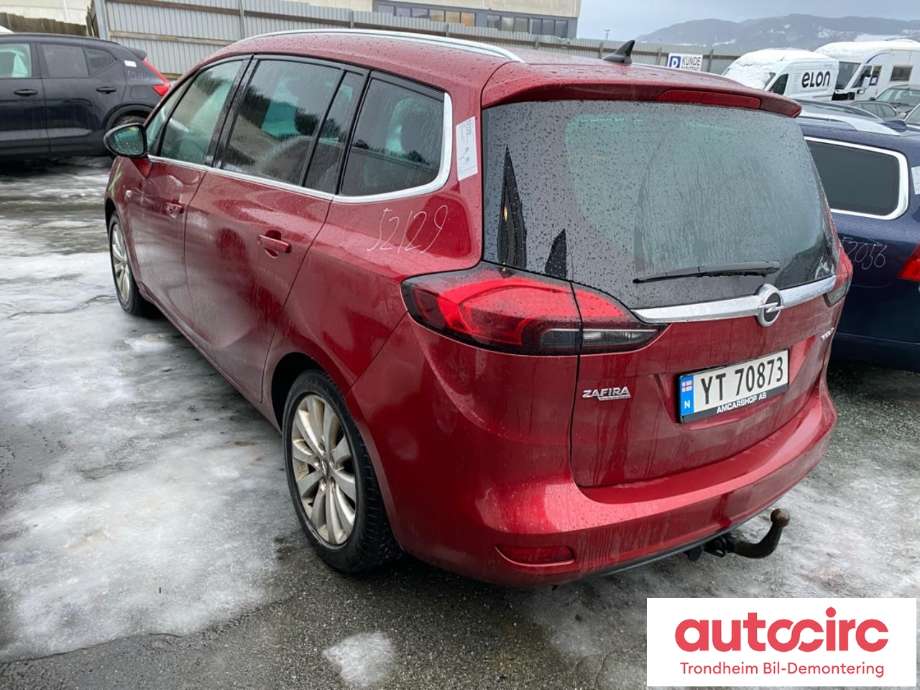 Opel Zafira Tourer 2012-2018 , Motorkode: B16DTH, Girkassekode: MYJ