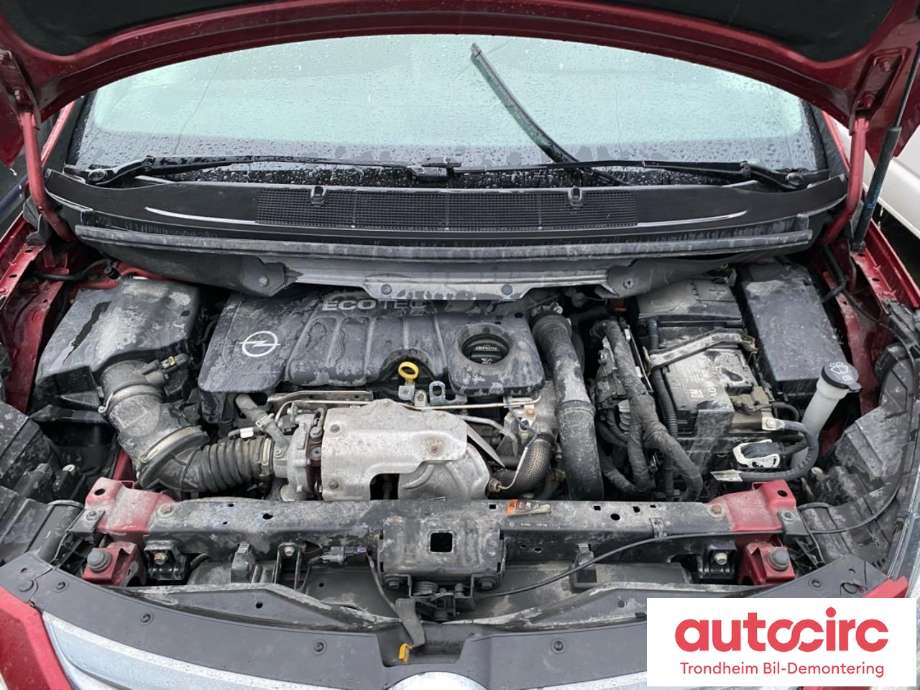 Opel Zafira Tourer 2012-2018 , Motorkode: B16DTH, Girkassekode: MYJ