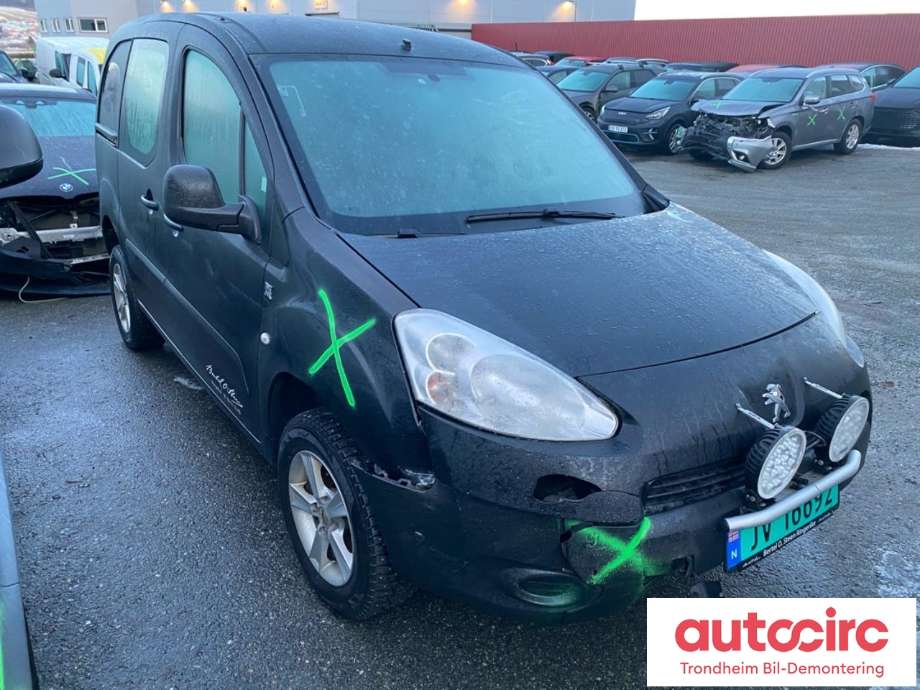 Peugeot Partner 2008-2015 (Type II, Fase 1) , Motorkode: 9HF, Girkassekode: DANGEL