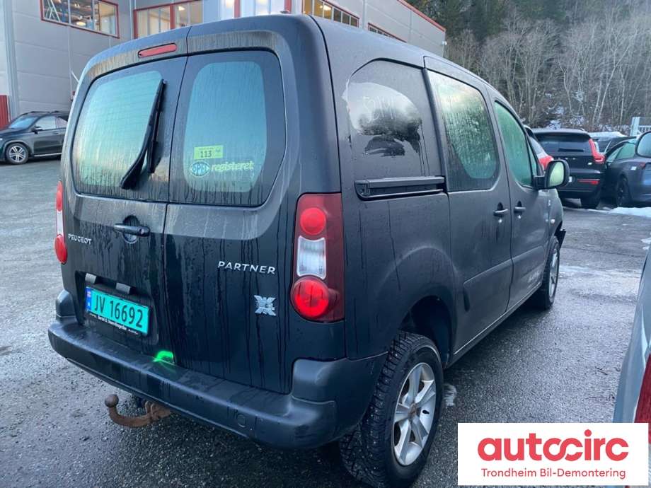 Peugeot Partner 2008-2015 (Type II, Fase 1) , Motorkode: 9HF, Girkassekode: DANGEL