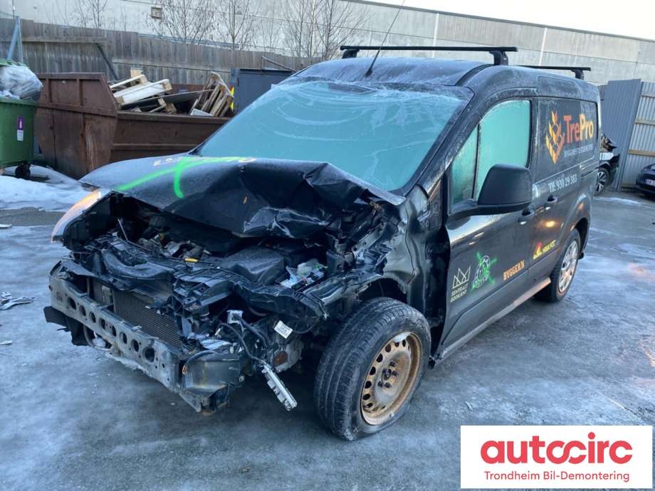 Ford Transit Connect 2013-2018 Type II, Fase 1 , Motorkode: XVGA, Girkassekode: DV6R7002ZAC