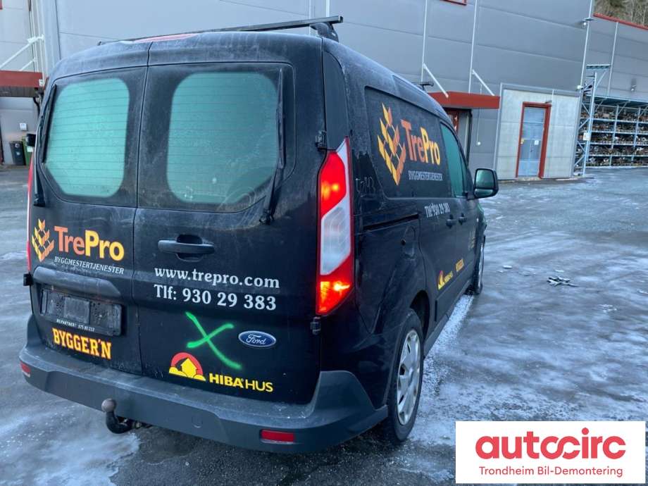 Ford Transit Connect 2013-2018 Type II, Fase 1 , Motorkode: XVGA, Girkassekode: DV6R7002ZAC