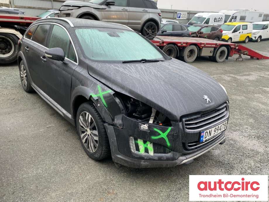 Peugeot 508 2011-2014 (Type I, Fase 1) , Motorkode: RH02, Girkassekode: 1608730880