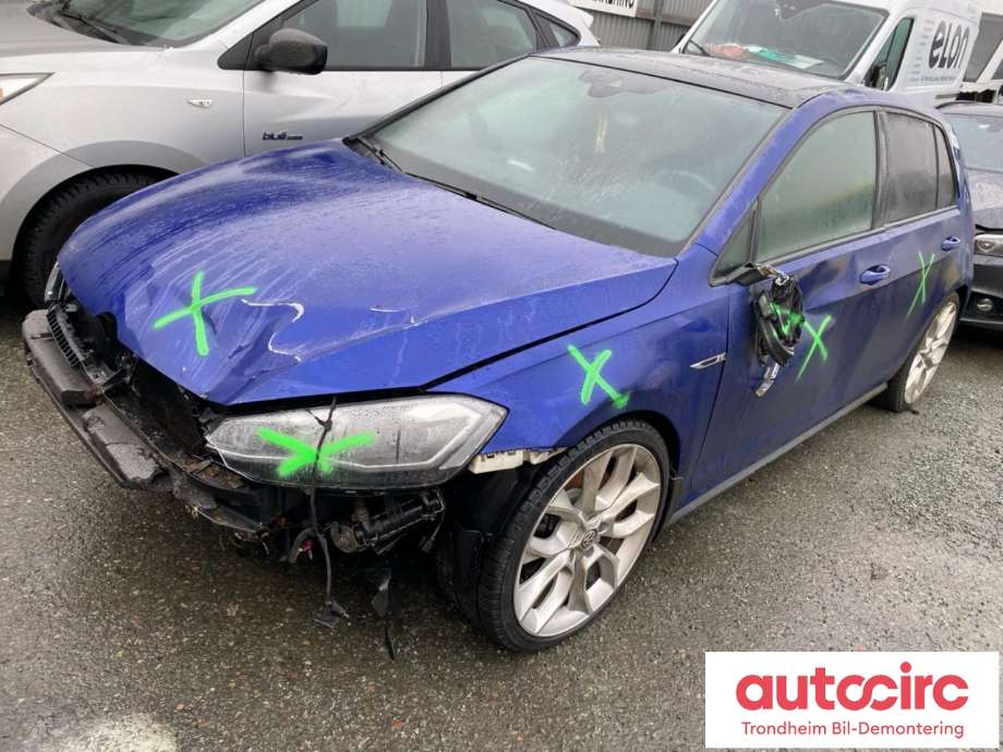 VW Golf VII 2017-2020 (Fase 2) , Motorkode: DJHA, Girkassekode: SWQ