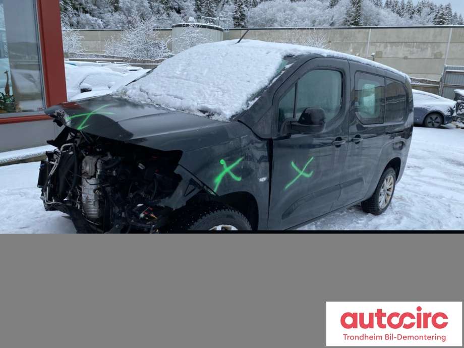 Citroën Berlingo 2019-->> (Type III) , Motorkode: YHY, Girkassekode: 1623092980