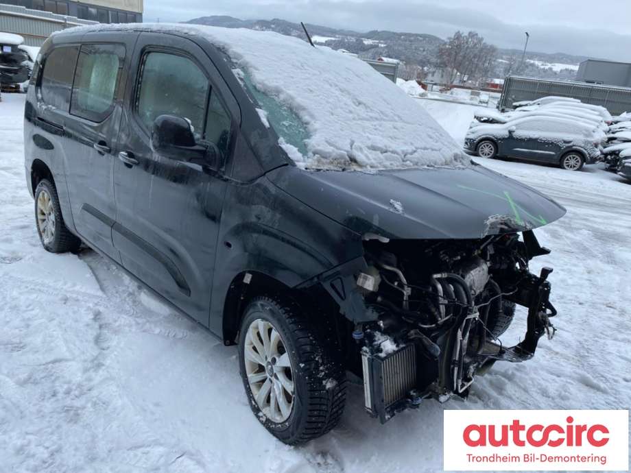 Citroën Berlingo 2019-->> (Type III) , Motorkode: YHY, Girkassekode: 1623092980