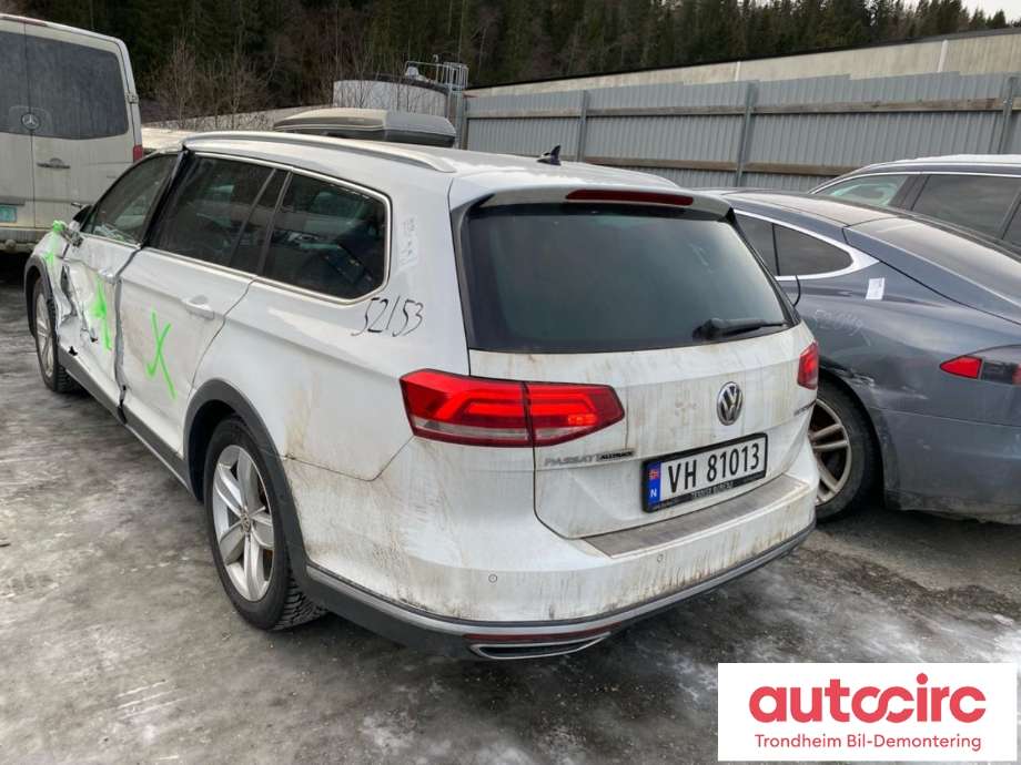 VW Passat 2015-2019 (Fase 1) (B8) (B8), Motorkode: DFCA, Girkassekode: QFE