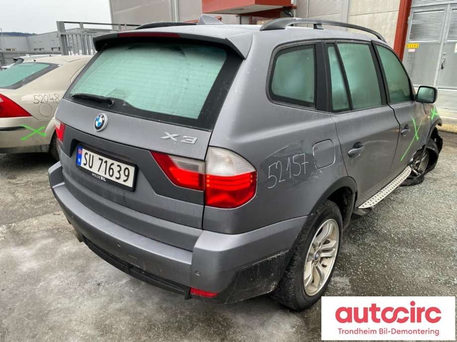BMW X3 2007-2010 (Fase 2) (E83) (E83), Motorkode: N47D20A, Girkassekode: 24007590127