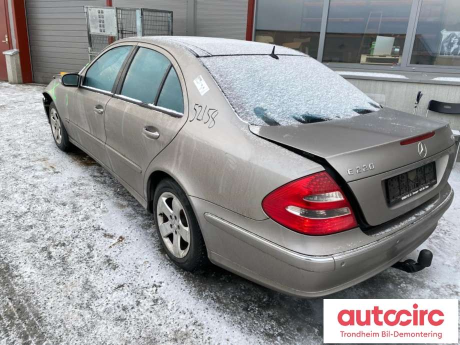 Mercedes E-Klasse 2002-2006 (Fase 1) (W211) (W211), Motorkode: 646961, Girkassekode: 722699