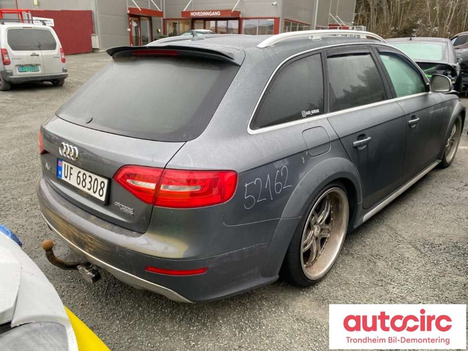 Audi A4, Allroad 2009-2016 (Type I) (B8) (B8), Motorkode: CJCD, Girkassekode: MVY