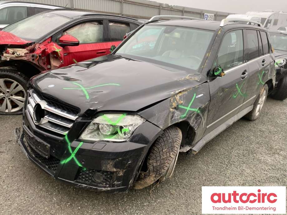 Mercedes GLK 2008-2015 (X204) (X204), Motorkode: 651912, Girkassekode: 722965