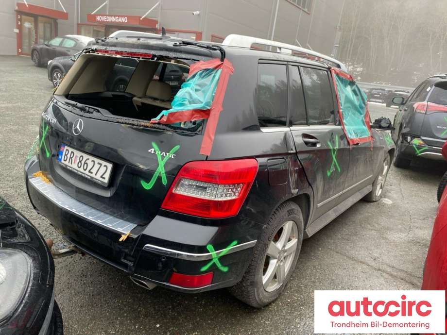 Mercedes GLK 2008-2015 (X204) (X204), Motorkode: 651912, Girkassekode: 722965