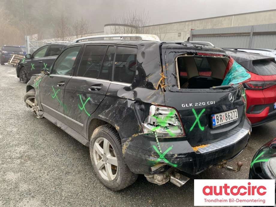 Mercedes GLK 2008-2015 (X204) (X204), Motorkode: 651912, Girkassekode: 722965