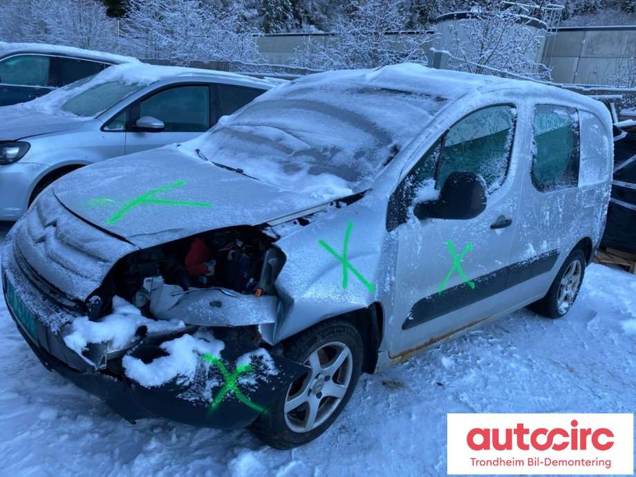 Citroën Berlingo 2008-2015 (Type II, Fase 1) , Motorkode: 9HS, Girkassekode: 1608935280