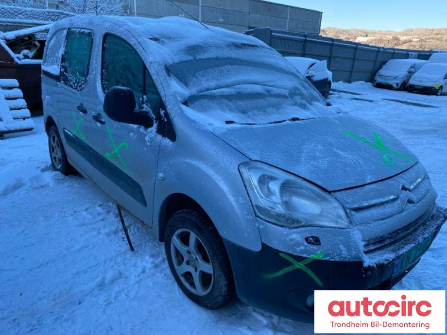Citroën Berlingo 2008-2015 (Type II, Fase 1) , Motorkode: 9HS, Girkassekode: 1608935280