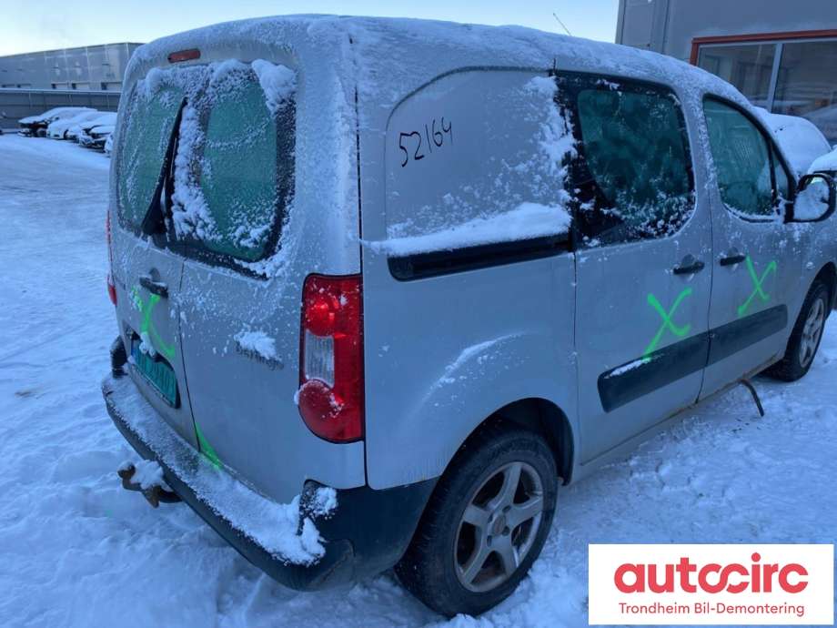 Citroën Berlingo 2008-2015 (Type II, Fase 1) , Motorkode: 9HS, Girkassekode: 1608935280