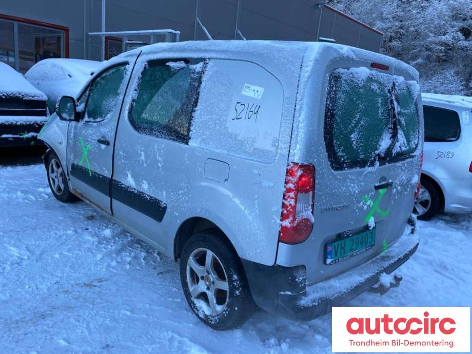 Citroën Berlingo 2008-2015 (Type II, Fase 1) , Motorkode: 9HS, Girkassekode: 1608935280