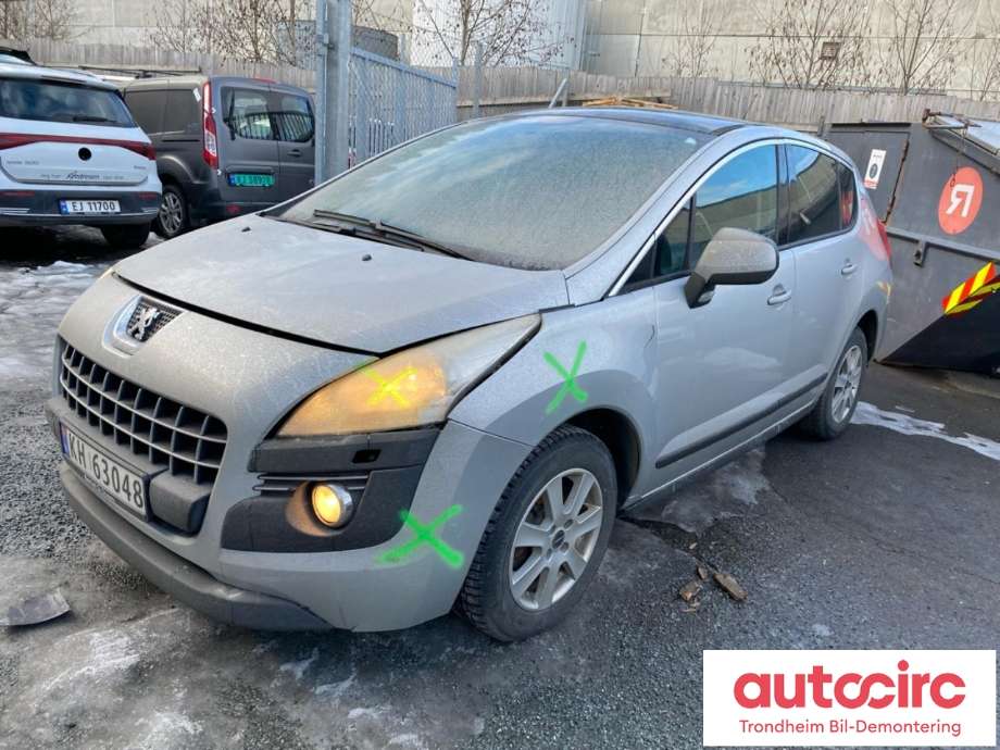 Peugeot 3008 2009-2016 (Type I) , Motorkode: 9HZ, Girkassekode: 223177