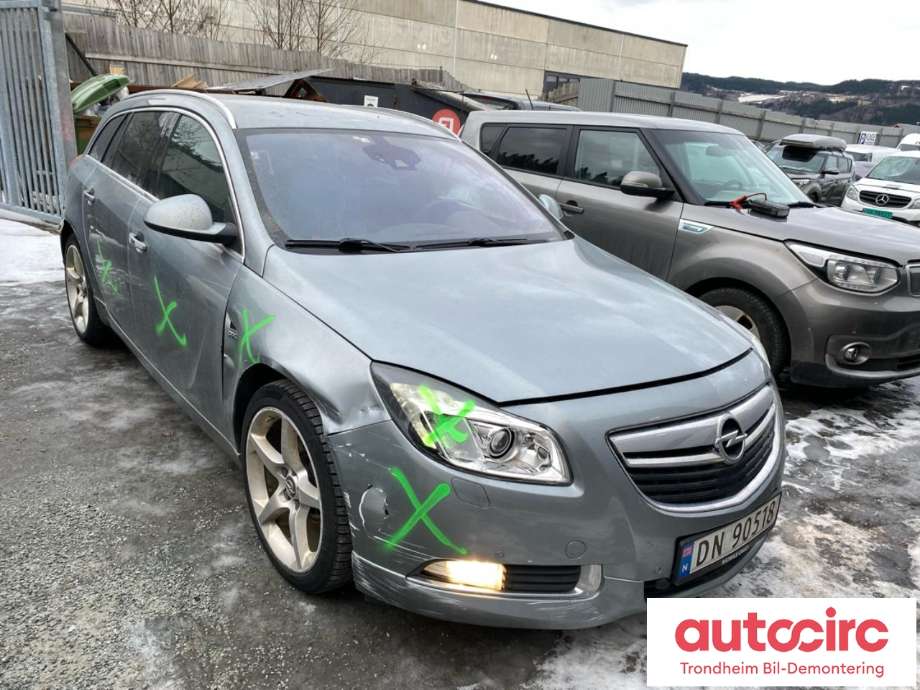 Opel Insignia A 2009-2014 , Motorkode: A20DTR, Girkassekode: MDK