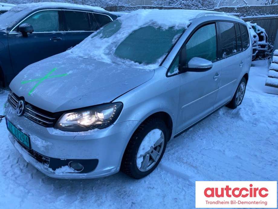 VW Touran 2010-2015 (Type I, Fase 3) , Motorkode: CFJB, Girkassekode: PQK