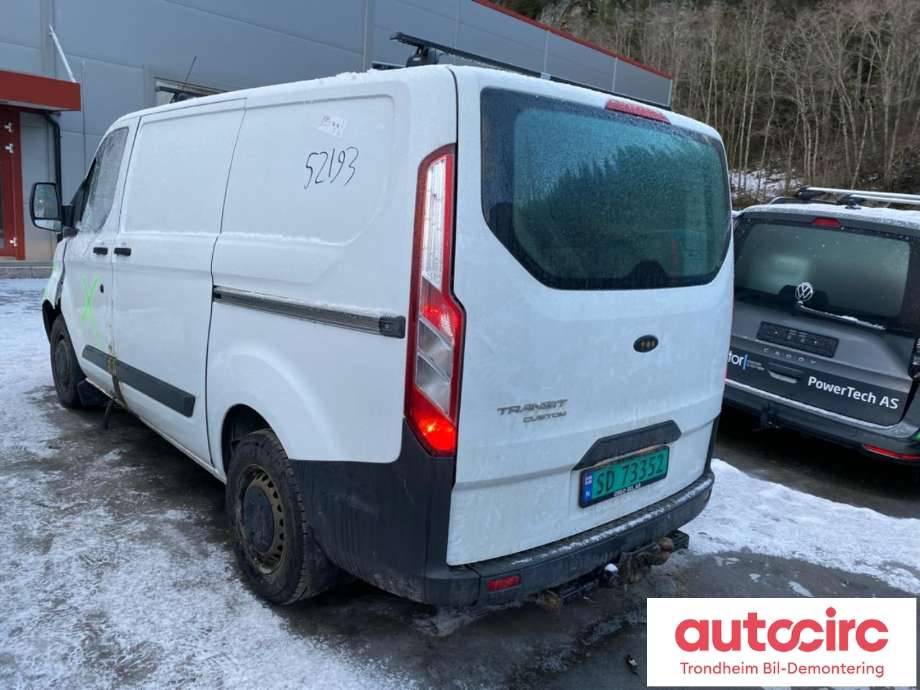 Ford Transit Custom 2013-2023 (Type I) , Motorkode: DRFF, Girkassekode: BK3R7002SA