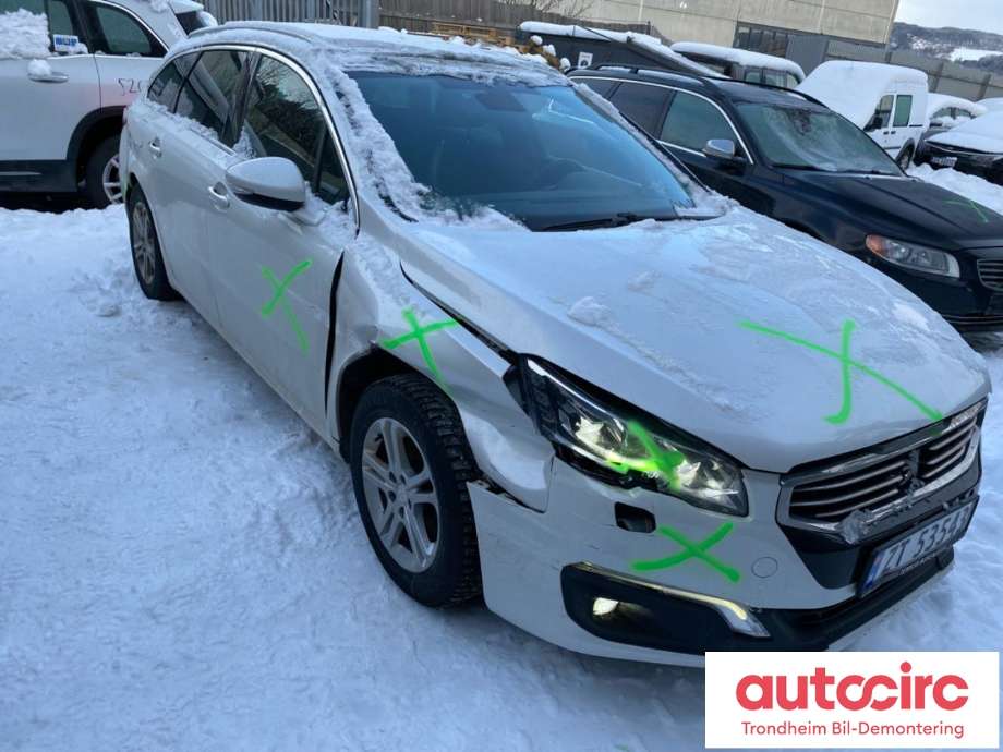 Peugeot 508 2014-2018 (Type I, Fase 2) , Motorkode: BHZ, Girkassekode: 9810676280