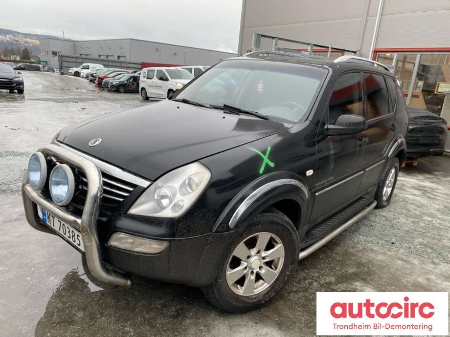 SsangYong Rexton 2004-2006 (Fase 2) (Y200) (Y200), Motorkode: D27R-056, Girkassekode: 