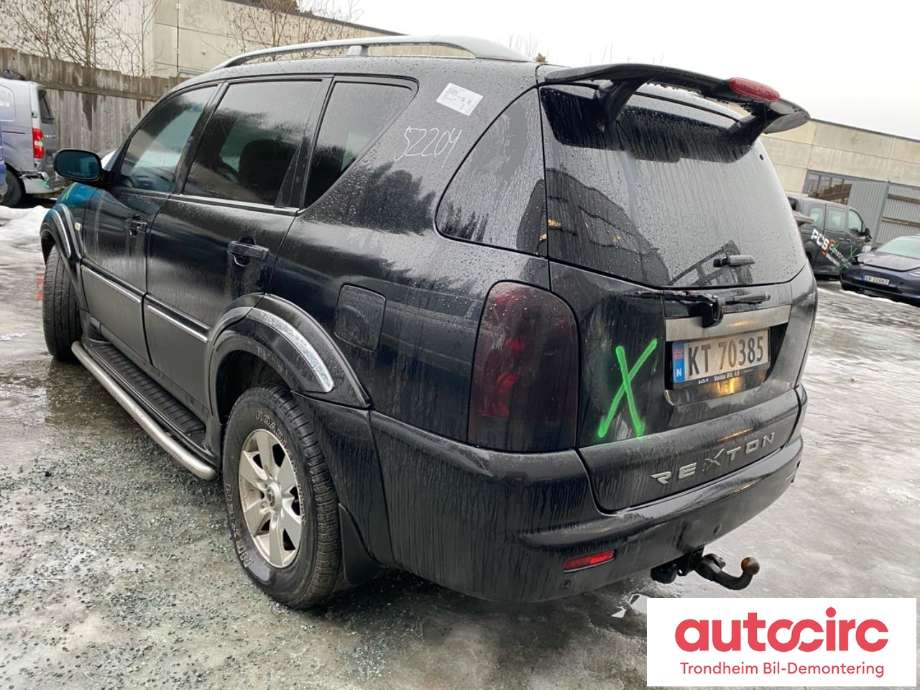 SsangYong Rexton 2004-2006 (Fase 2) (Y200) (Y200), Motorkode: D27R-056, Girkassekode: 