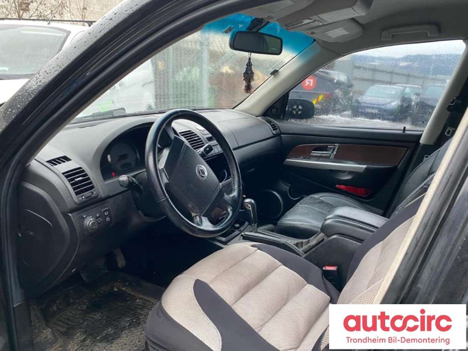 SsangYong Rexton 2004-2006 (Fase 2) (Y200) (Y200), Motorkode: D27R-056, Girkassekode: 