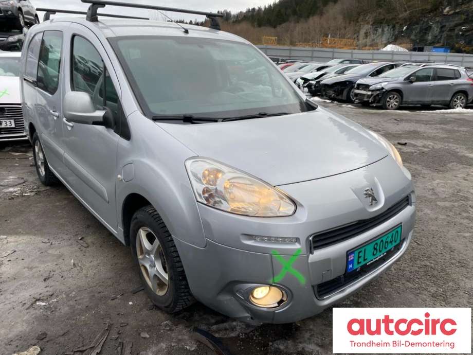Peugeot Partner 2015-2019 (Type II, Fase 2) , Motorkode: ZKY, Girkassekode: 