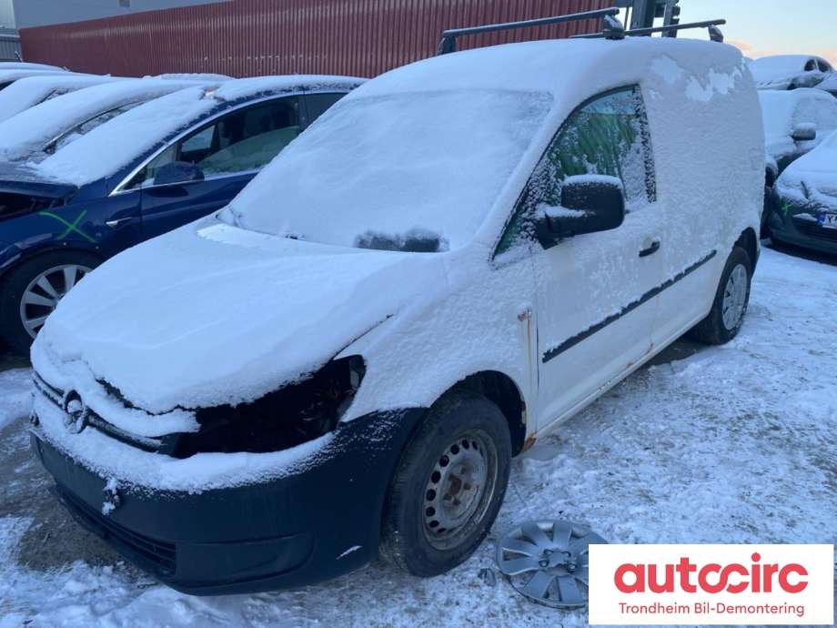 VW Caddy 2010-2015 (Type III, Fase 2) , Motorkode: CAYE, Girkassekode: MLT