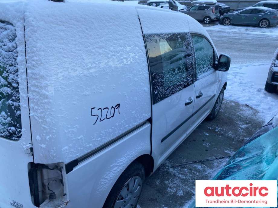 VW Caddy 2010-2015 (Type III, Fase 2) , Motorkode: CAYE, Girkassekode: MLT