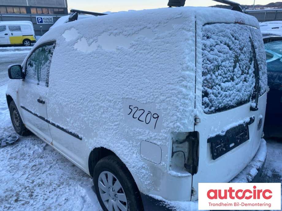VW Caddy 2010-2015 (Type III, Fase 2) , Motorkode: CAYE, Girkassekode: MLT